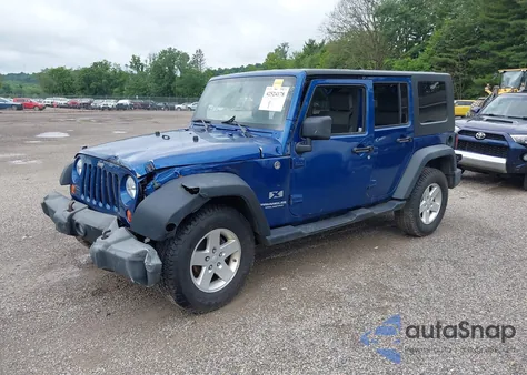 2009 Jeep Wrangler Unlimited X from USA, damaged, VIN 1J4GA39119L761487